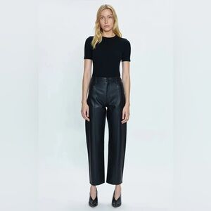 NWT Pistola Taylor High Rise Arched in Slate Black size 26